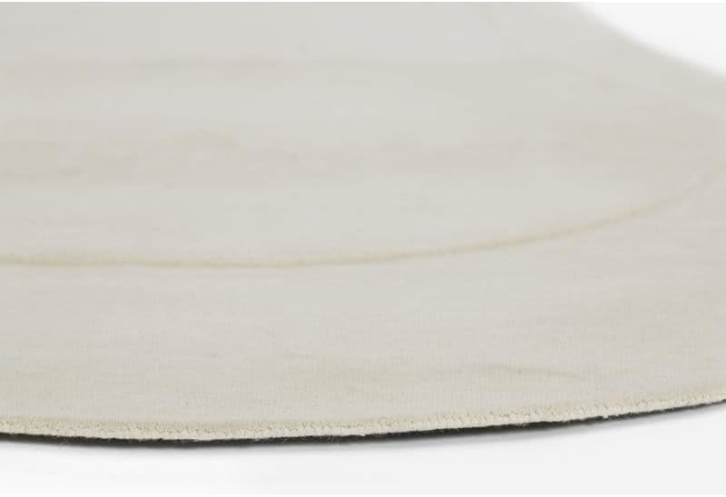 Unique Kidney Shaped Rug