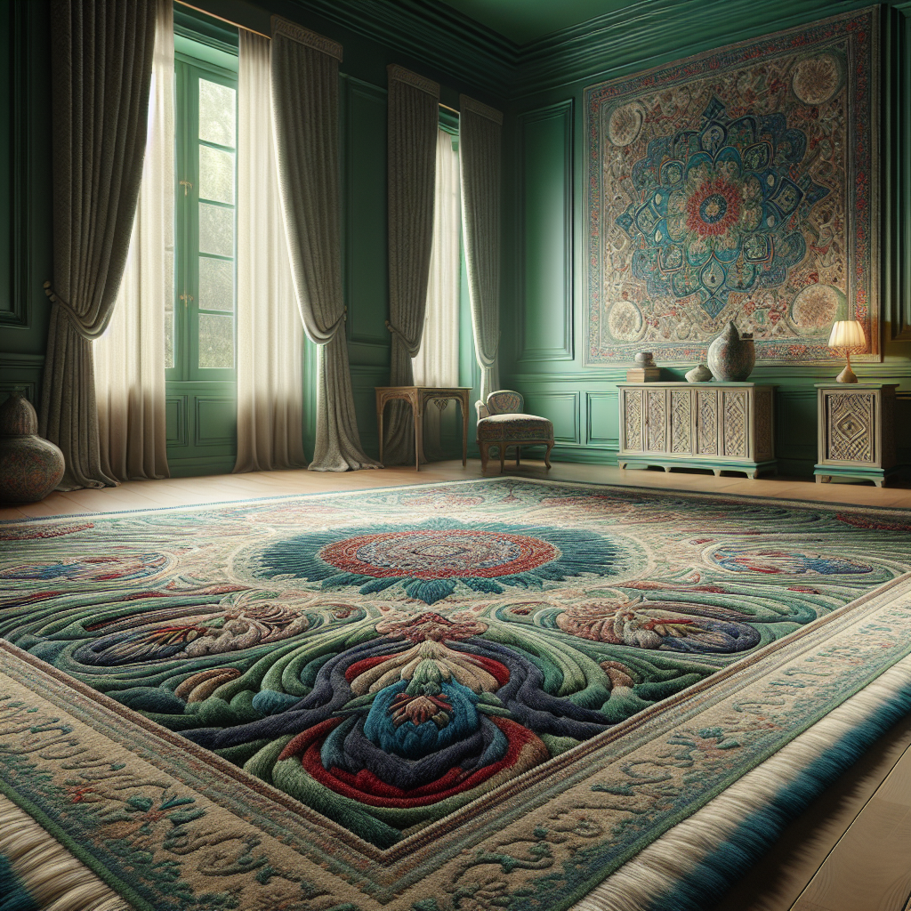 HAND TUFTED