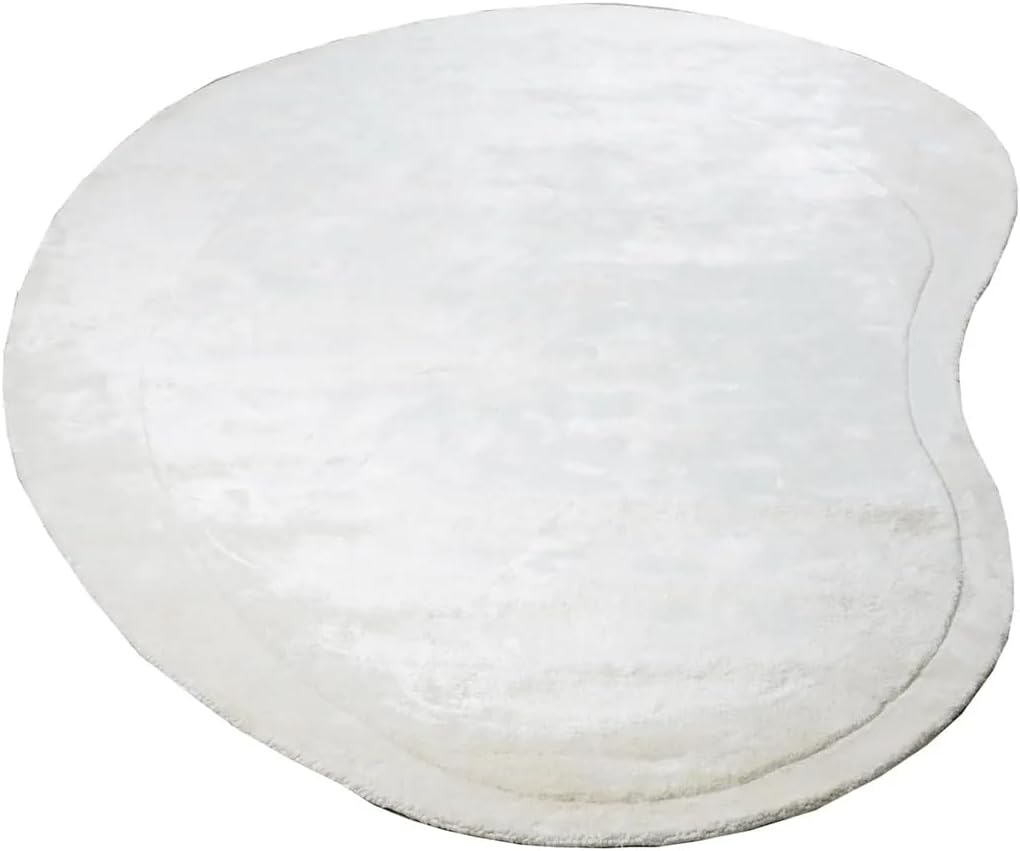 Unique Kidney Shaped Rug