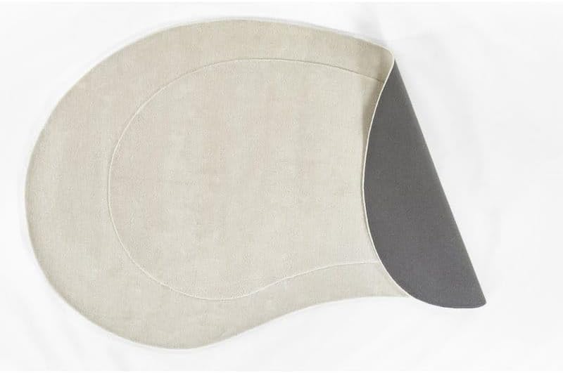 Unique Kidney Shaped Rug