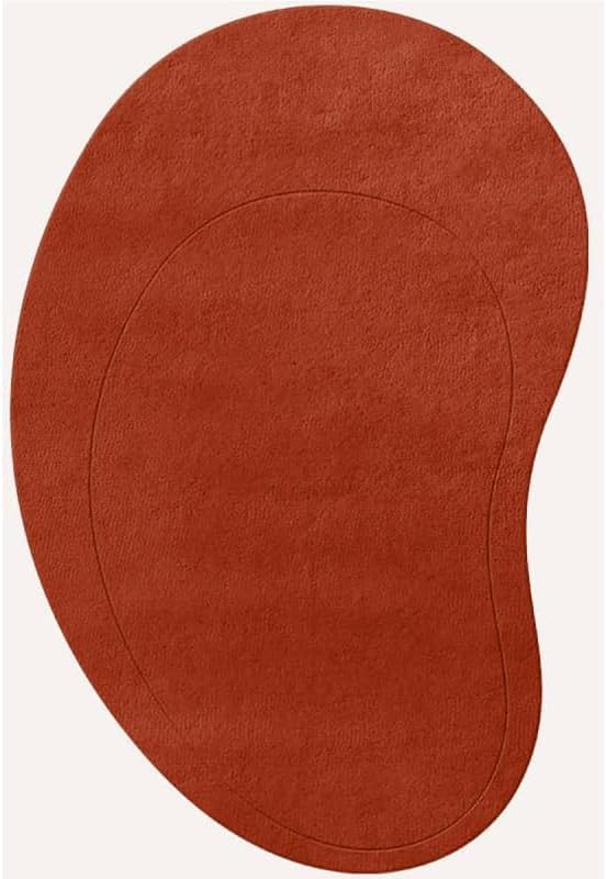 Unique Kidney Shaped Rug
