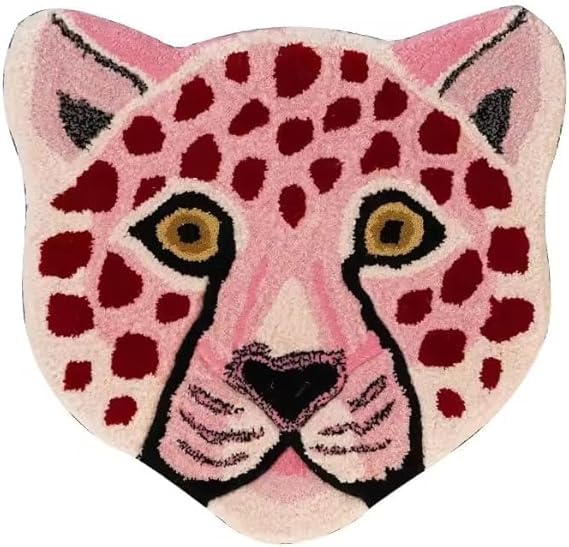 Unique Tiger Face Design Rug