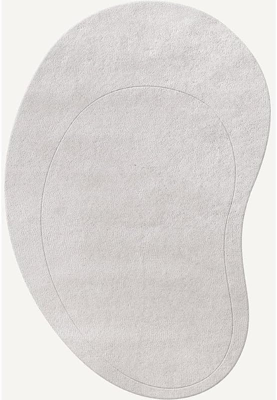 Unique Kidney Shaped Rug