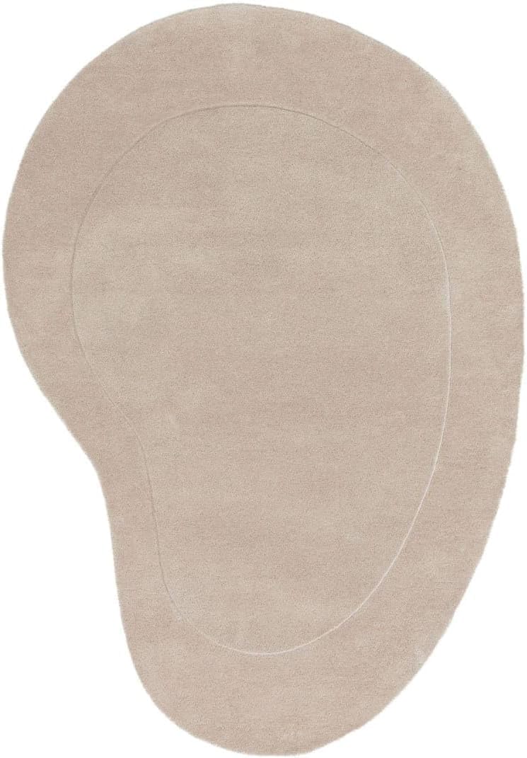 Unique Kidney Shaped Rug