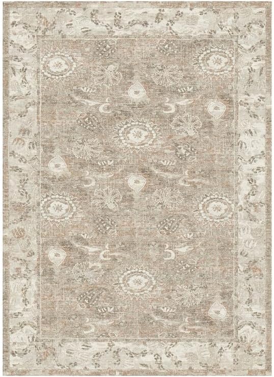 Vintage Print Pattern Rug