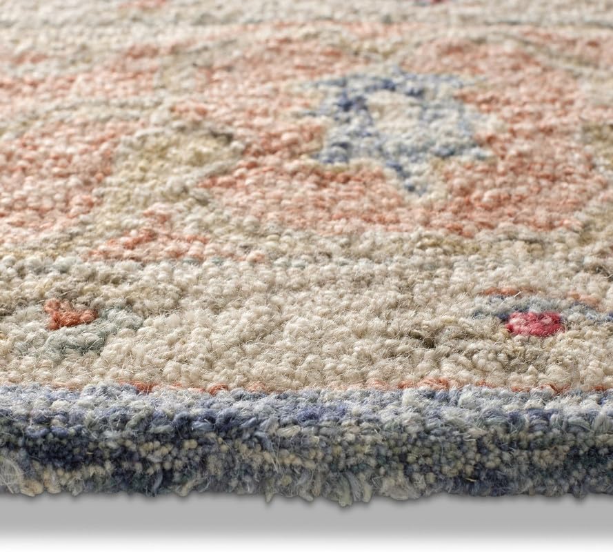 Vintage Print Pattern Rug