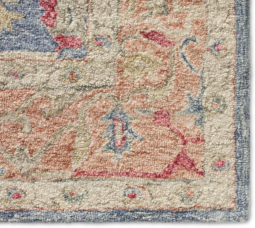 Vintage Print Pattern Rug