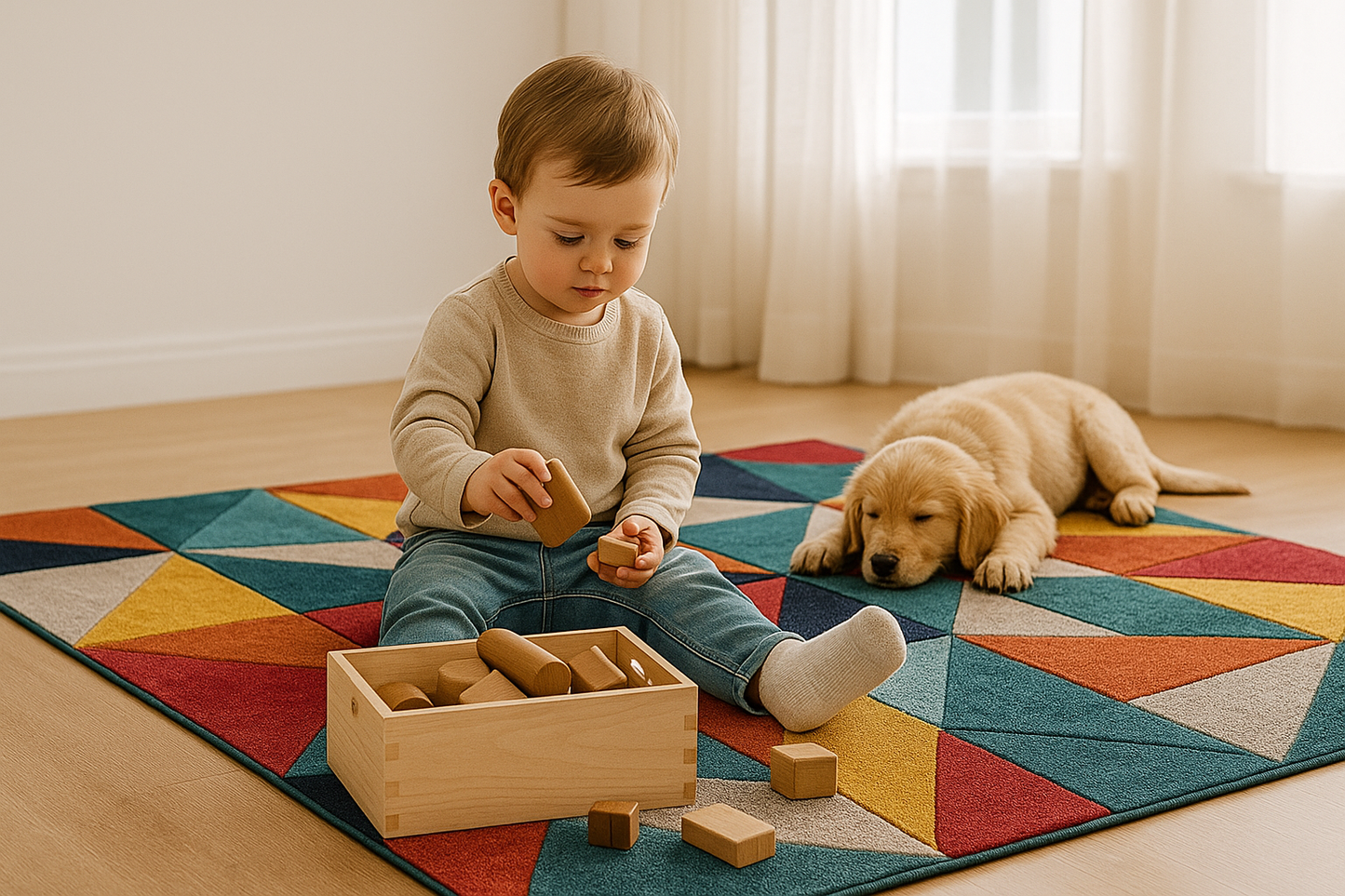 Woolen Carpet for Your Home Embossed Handmade Export Quality Wool Rug  Soft Carpet  Tuffted Pure Woollen Thick Geometrical Carpet for Living Room,