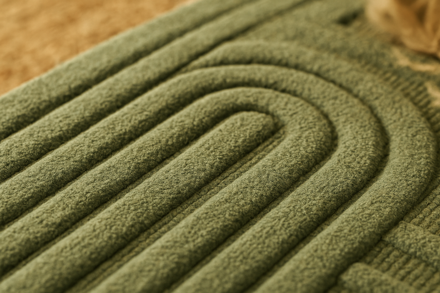 Zen Garden Modern,, Soft Wool Rugs  Carpet