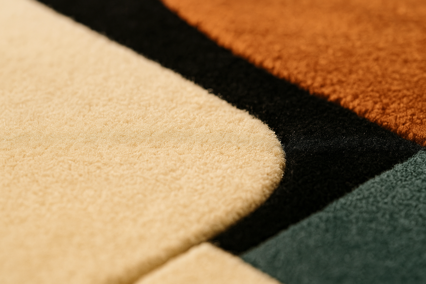 Woolen Handtufted - Vekt  Wool Rug Soft Carpe Rugs