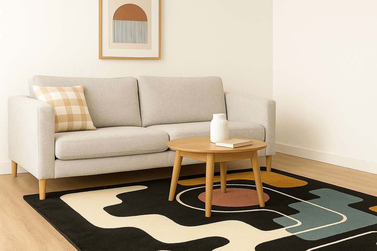 Woolen Handtufted - Vekt  Wool Rug Soft Carpe Rugs
