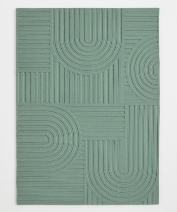 Zen Garden Modern,, Soft Wool Rugs  Carpet